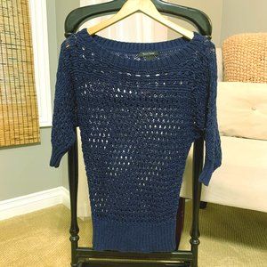 White House Black Market Navy sweater